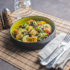 NERO RICE SALAD WITH CHARGRILLED CORN, AVOCADO, CHILLI, LIME AND SPRING ONIONS 
