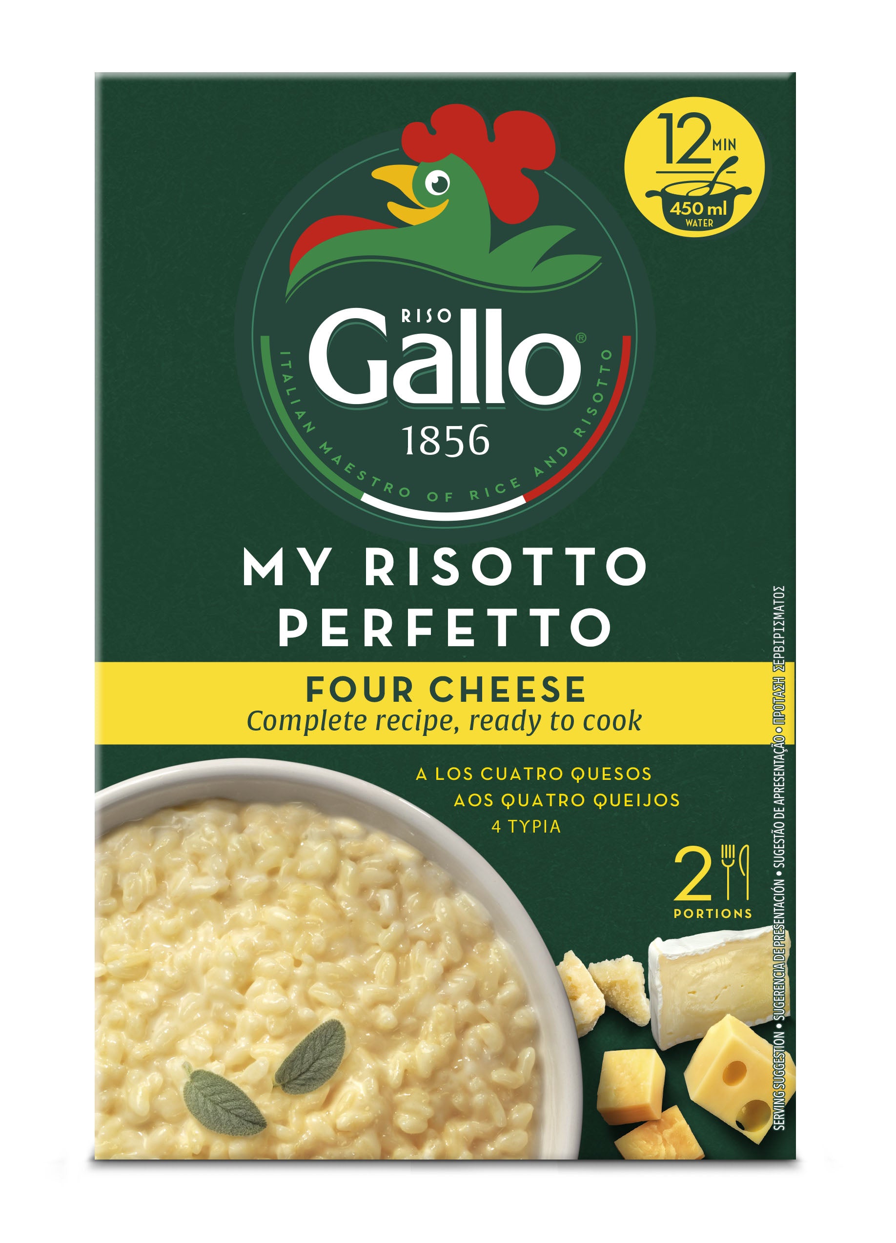 MY RISOTTO PERFETTO FOUR CHEESE 175G 